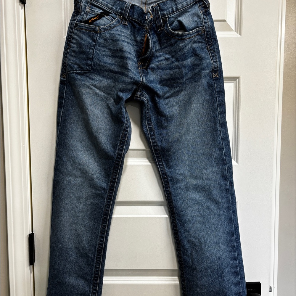 Ariat Men's Relaxed Fit Blue Jeans